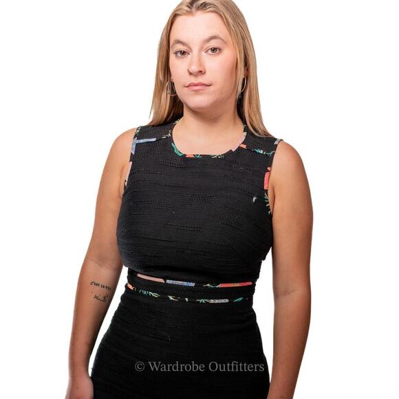 Deadstock Kate Spade New York Blossom Trim Tweed Dress - Picture 6 of 8